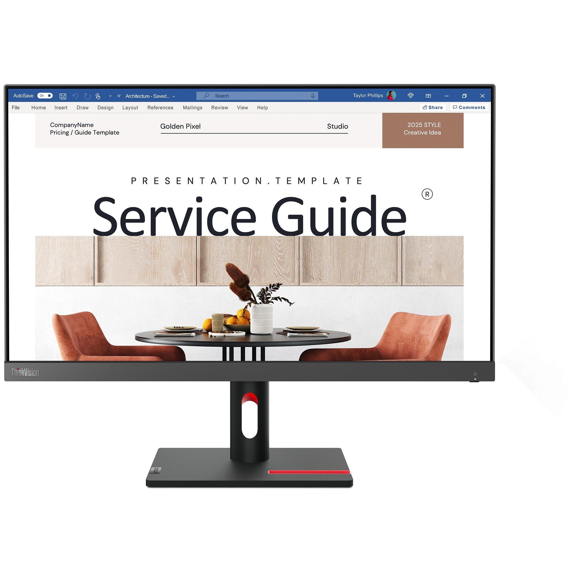 Lenovo ThinkVision S24i-30 - Écran LED - 24" (23.8" visualisable) - 1920 x 1080 Full HD (1080p) - IPS - 250 cd/m² - 1300:1 - 4 ms - noir corbeau