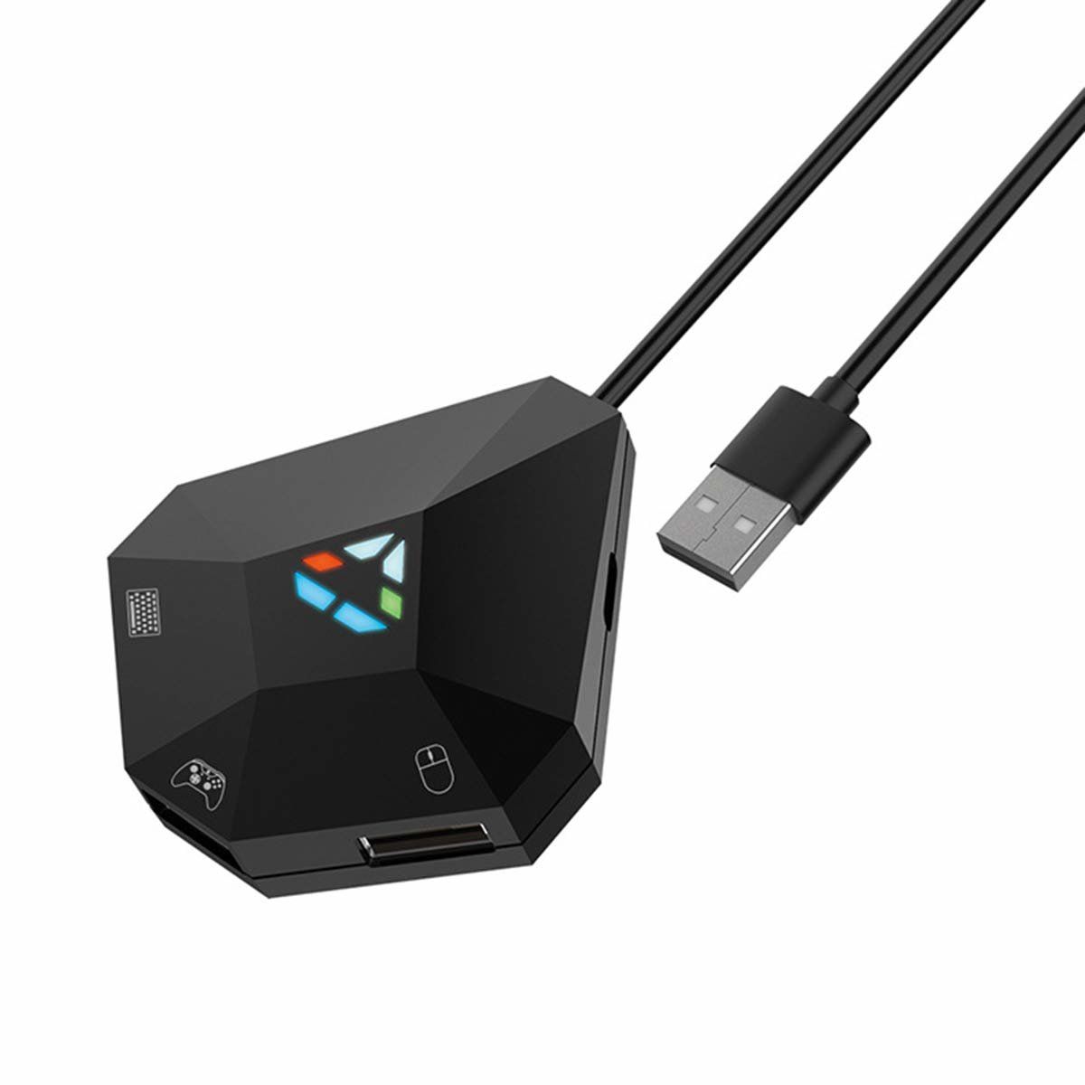 Adaptador de teclado y ratón INF para Nintendo Switch, PS4, Xbox One/360, PS3
