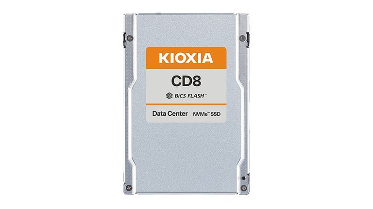 Kioxia CD8-R 7.68TB 2.5" PCI Express 4.0 NVMe BiCS FLASH TLC SSD