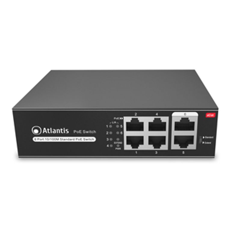 Atlantis 6-Port LAN Switch 10/100M