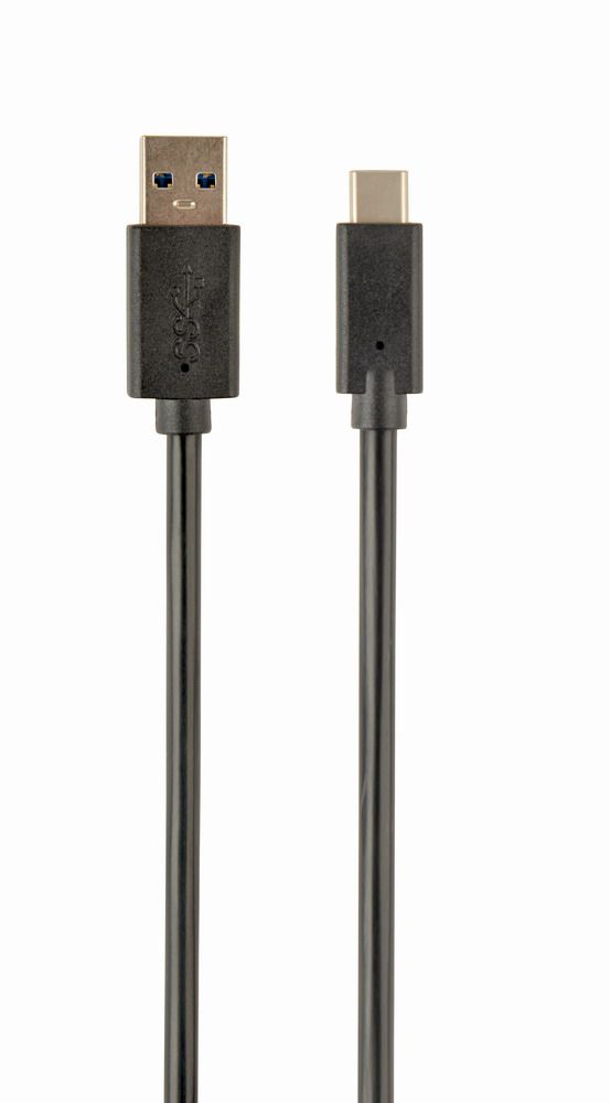 CableXpert USB 3.2 Gen 1 (3.1 Gen 1) 0.1m A to C Cable - Black