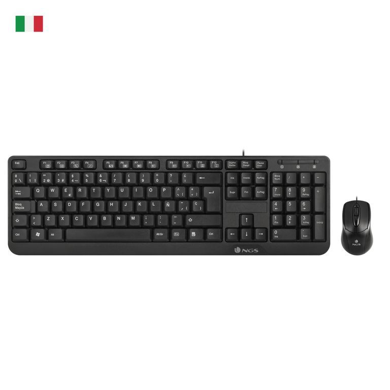 NGS Cocoa Kit Wireless Keyboard and Mouse Set