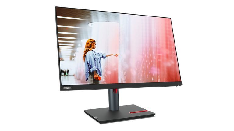 Lenovo ThinkVision P24q-30 23.8" Quad HD LED Monitor, Black