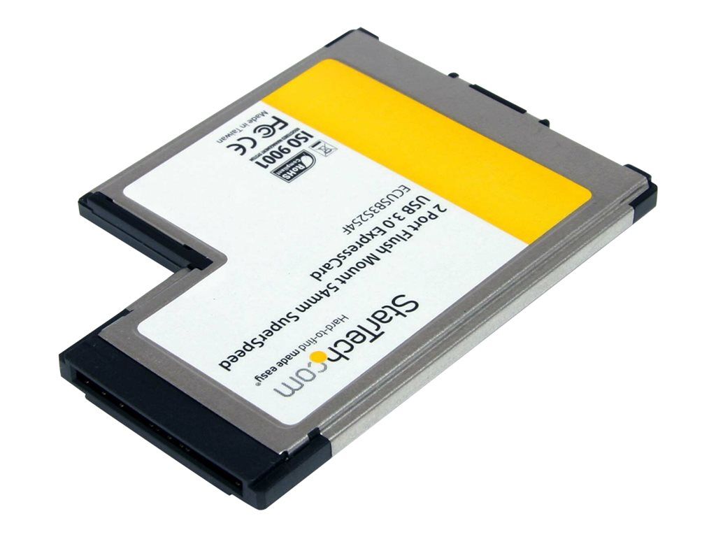 StarTech.com ExpressCard to 2-Port USB 3.0 Adapter with UASP Support