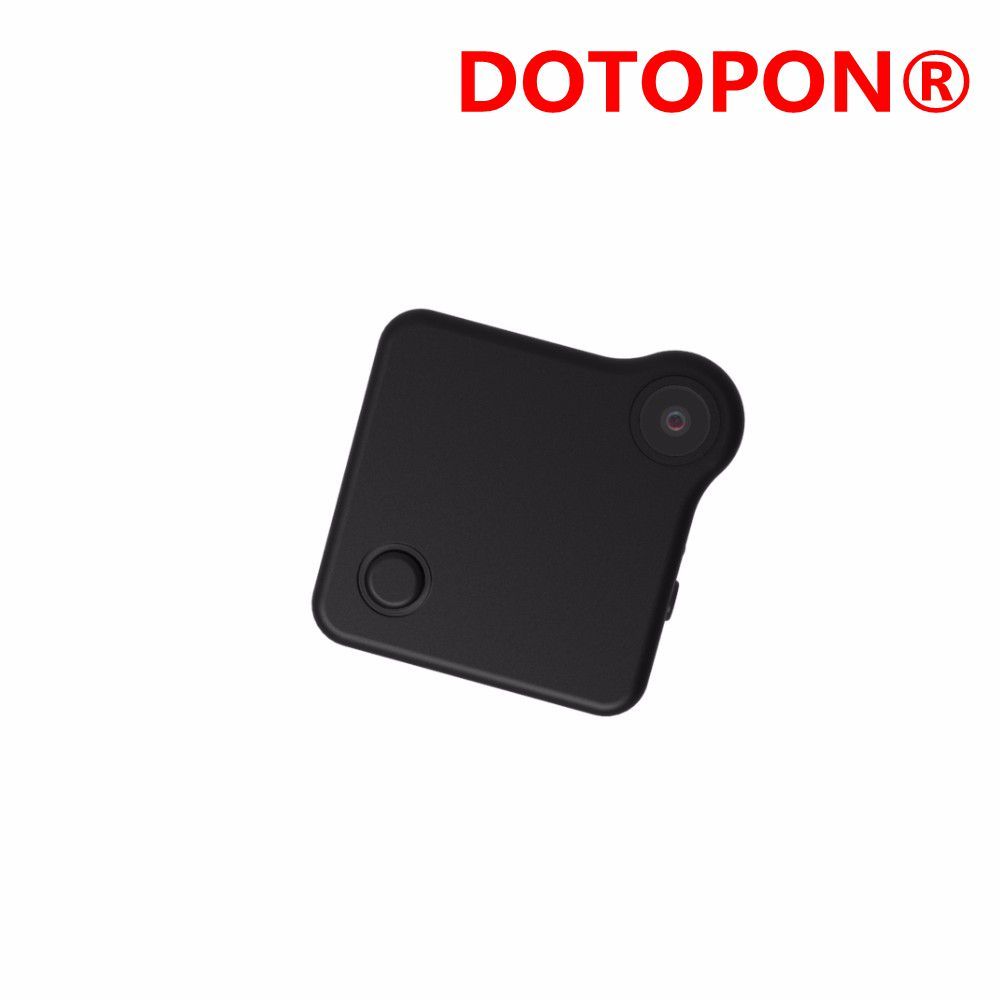 DOTOPON CAMSOY C1 Mini Camera - Standard Multi-use HD 720P MP4H.264 Micro Camera - Black