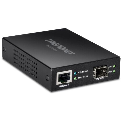 Conversor de medios Ethernet 10 Gigabit Trendnet TFC-10GSFP