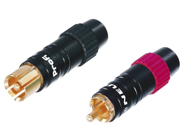 Info Games Massive Pin, Gold, for 3-7.3mm Cables (Pair)