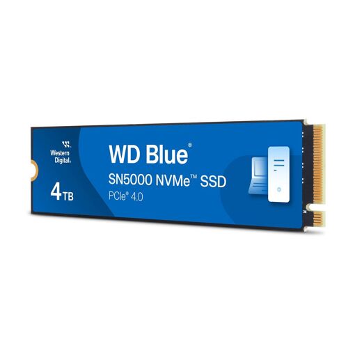 Disque SSD Western Digital Blue SN5000 - 4 To (M.2 2280, PCIe 4.0 x4)