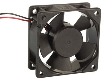Info Games Air Vent with Needle Wheels, 80x80x25, 24V Cables