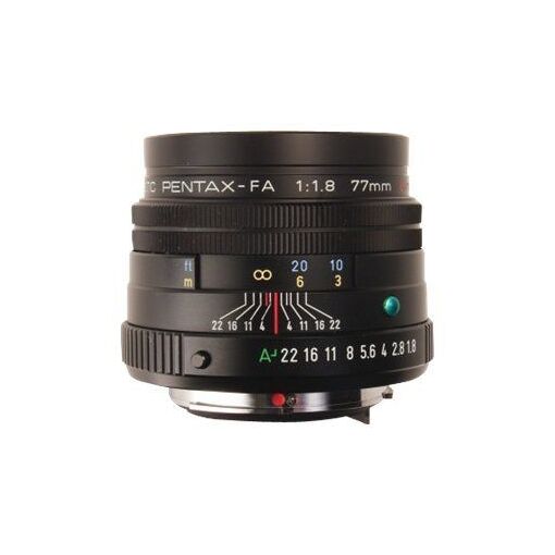 Objectif Ricoh SMC P FA 77 mm f/1.8 Limited Pentax K