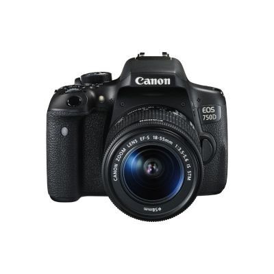 Kit Canon EOS 750D avec objectif 18-55mm IS STM