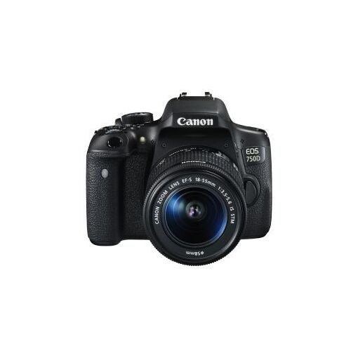 Kit Canon EOS 750D con lente 18-55mm IS STM