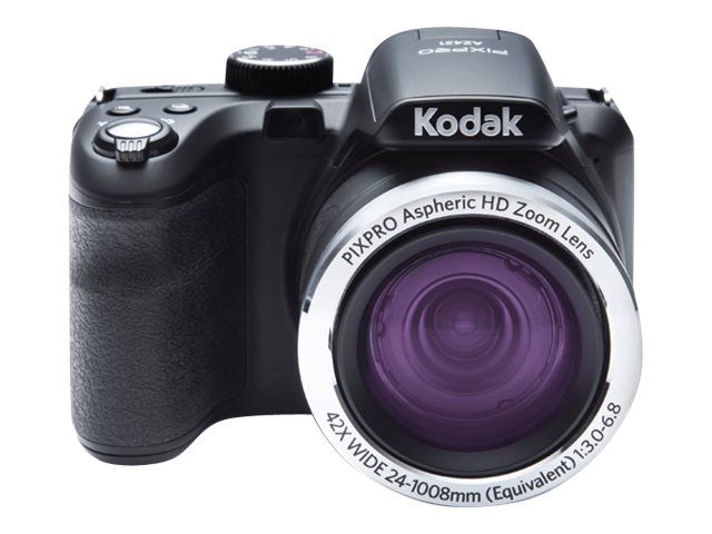 Kodak PIXPRO Astro Zoom AZ422 Compact Camera - 20MP - 720p / 30fps - 42x Optical Zoom - Black