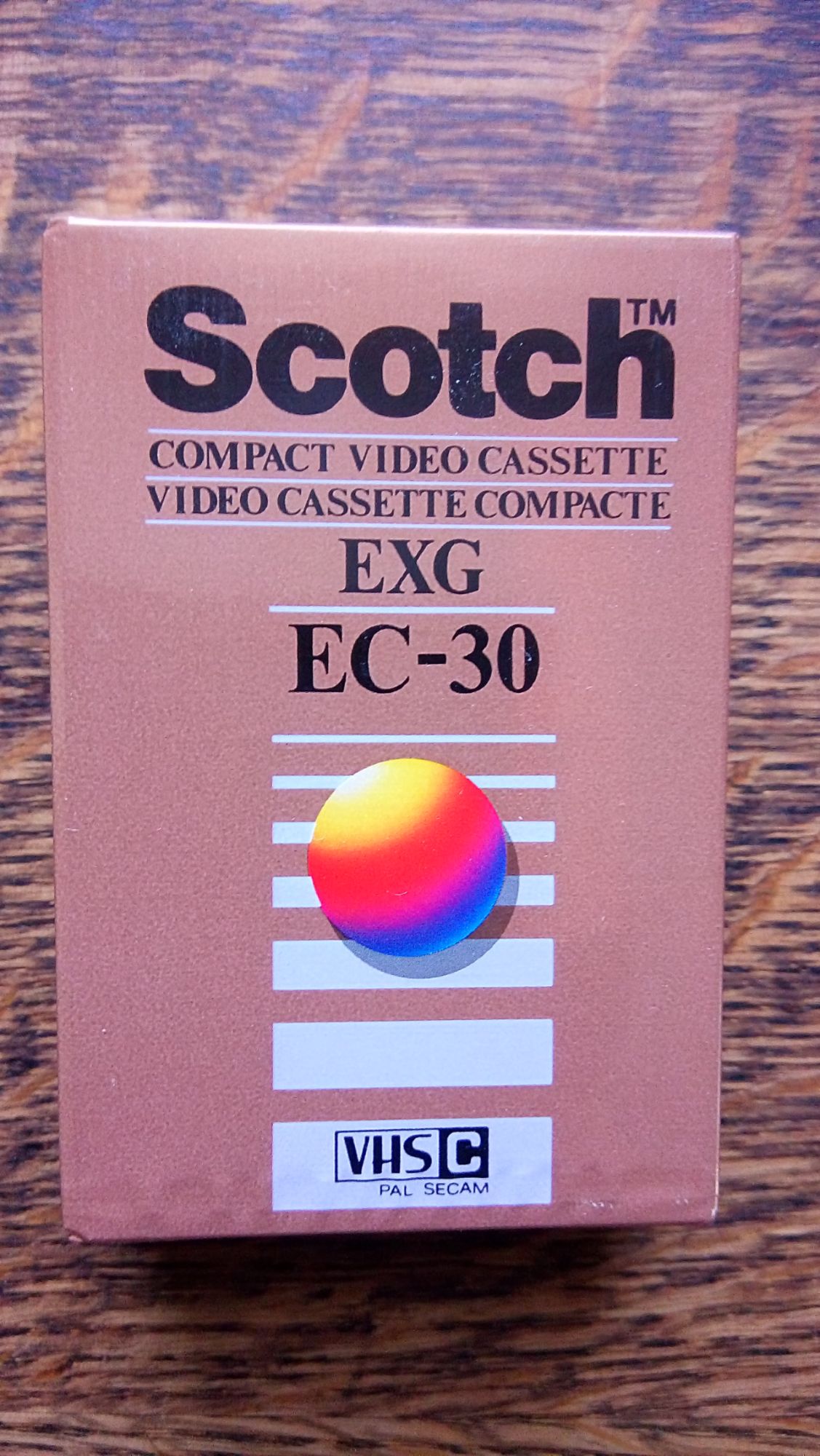 Scott EXG EC-30 Compact Video Cassette
