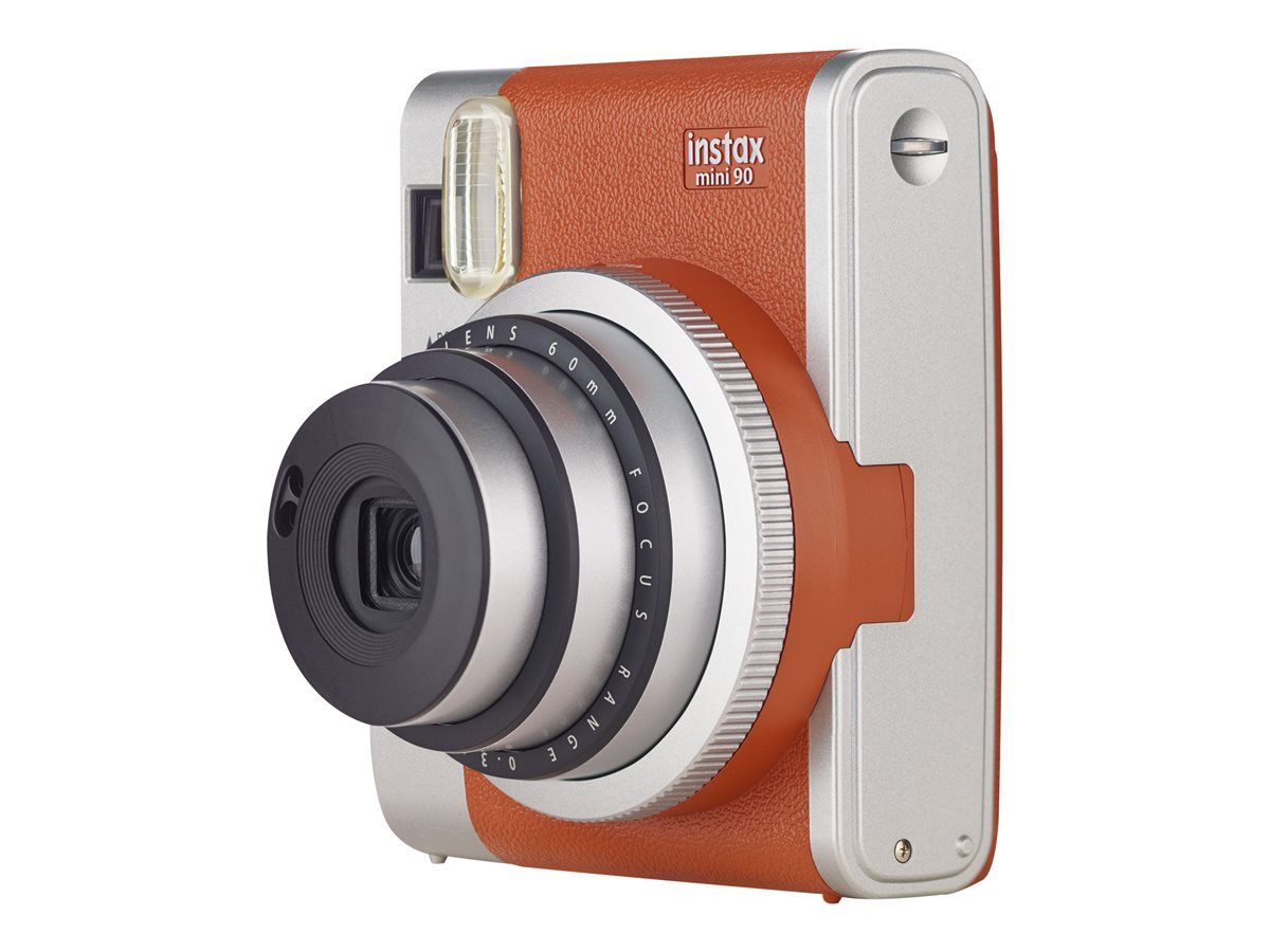 Fujifilm Instax Mini 90 NEO Classic Instant Camera - 60mm Brown Lens