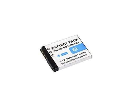Batterie Li-ion Bresser pour caméscope Sony NP-BD1, 1000 mAh, 3,7 V