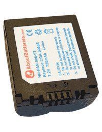 Batterie Panasonic Lumix DMC-FZ18 (7,2 V, 710 mAh, Li-ion)