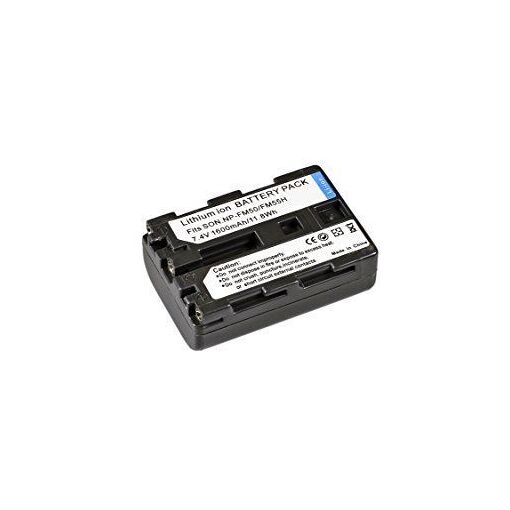 Batería Bresser de ion de litio para cámara de video Sony NP-F M50, 1600 mAh, 7.4 V