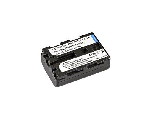 Batterie Bresser Li-ion pour caméscope Sony NP-F M50, 1600 mAh, 7,4 V