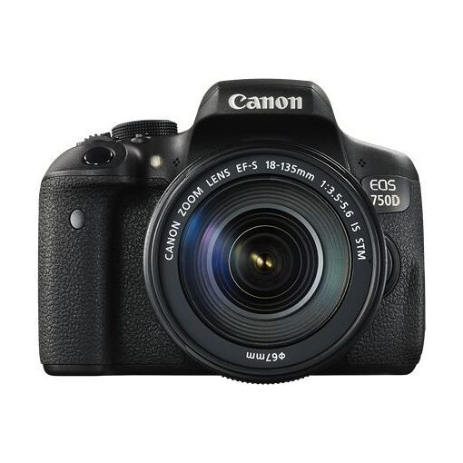 Canon EOS 750D + kit objectif EF-S 18-135mm IS STM