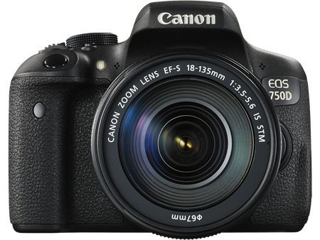Canon EOS 750D + kit objectif EF-S 18-135mm IS STM