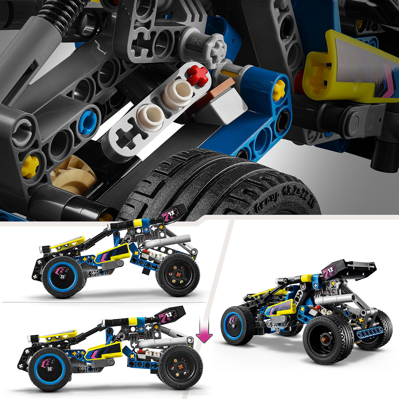 LEGO Technic 2164 The All-Terrain Racing Buggy