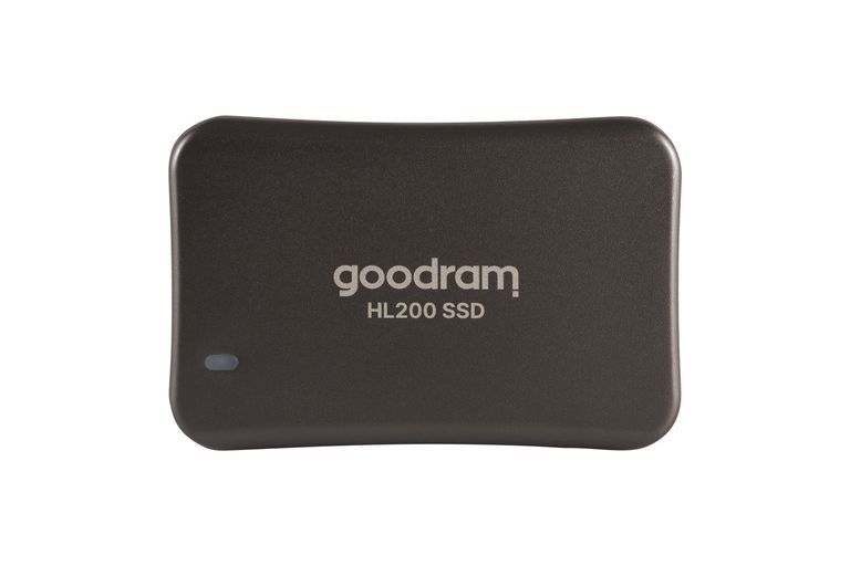 Goodram 256GB External Solid State Drive (SSD) - USB Type-C 3.2 Gen 2 (3.1 Gen 2), Grey