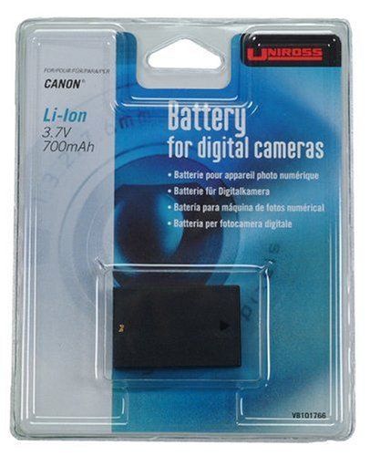 Uniross Li-Ion 700mAh Battery for Canon Digital Cameras