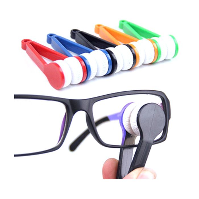 Iunivers Microfibre Fabric Pinch Cleaning Cloth for Glasses