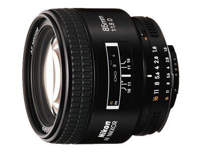 Nikon Nikkor 85mm f/1.8 D-AF Telephoto Lens