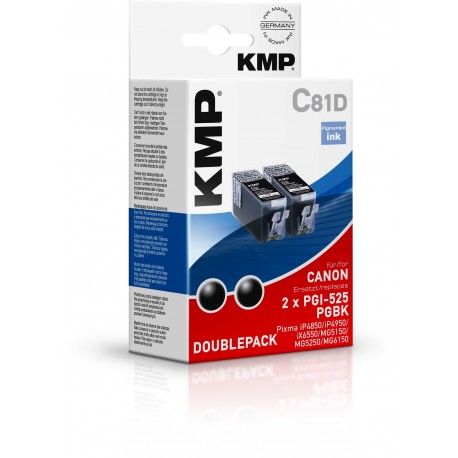 KMP 2-Piece Ink Cartridge C81D