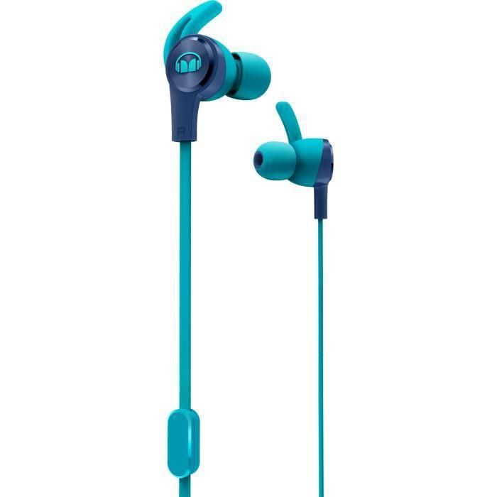 Monster Sport Achieve In-Ear Headphones, Blue