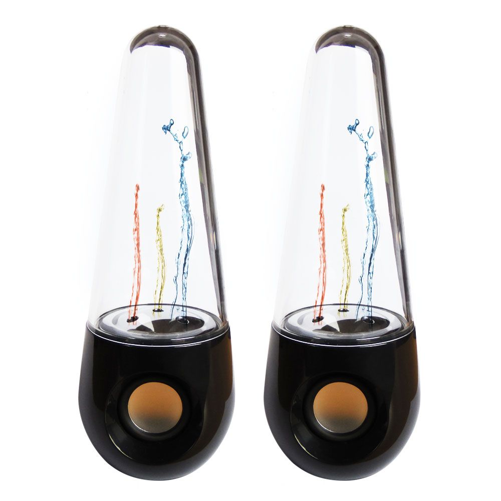 MTech LED Light Speakers USB Black