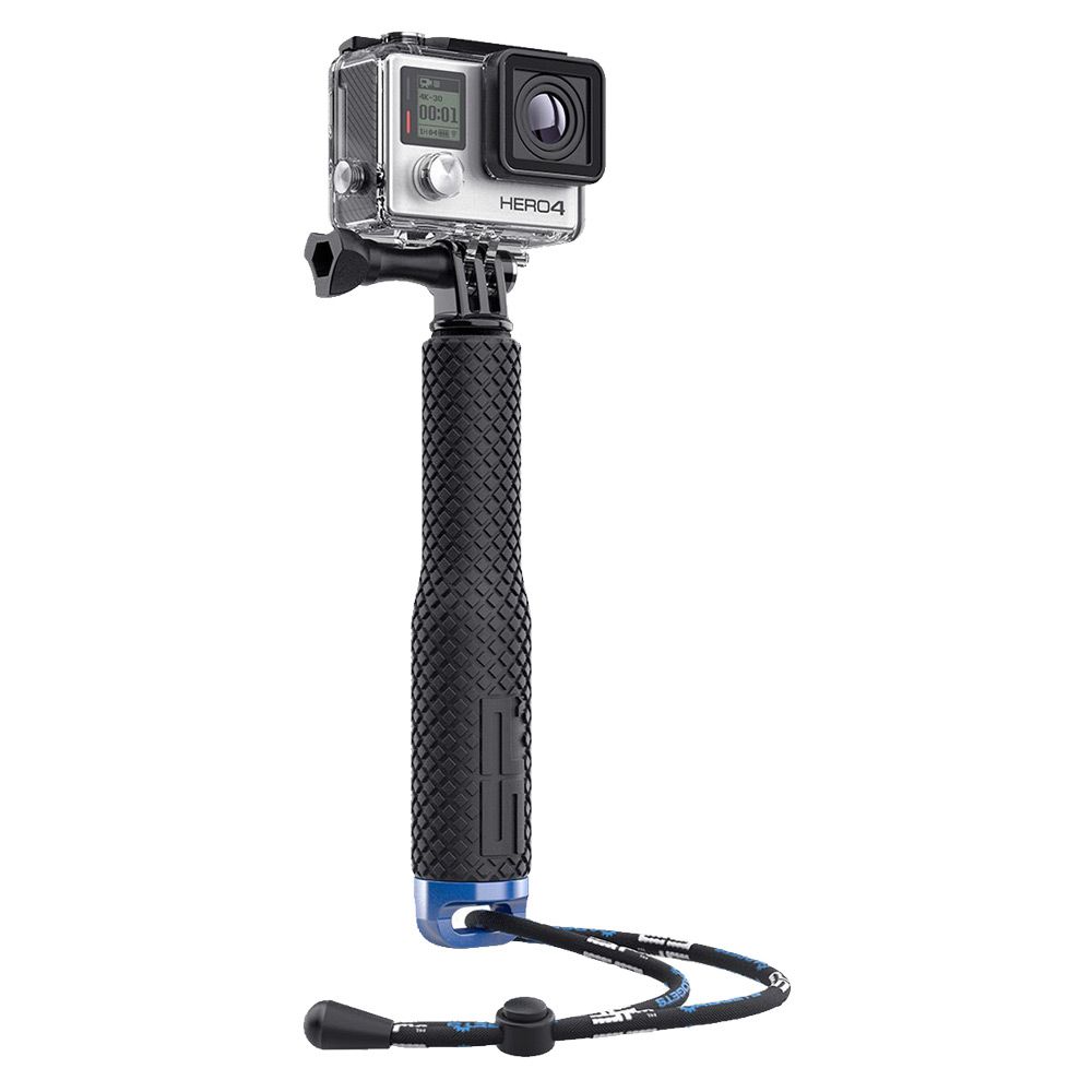 cbox Waterproof Telescopic Selfie Monopod with GoPro Mount, 14-48cm