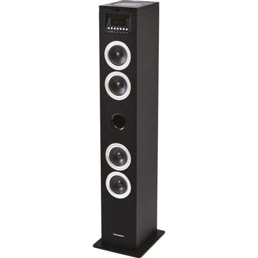 Torre de altavoces multimedia Thomson DS120CD (Negra)