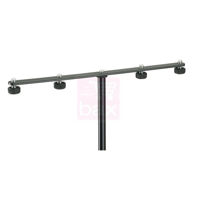 K&M Microphone Stand, 4-Mic Bar