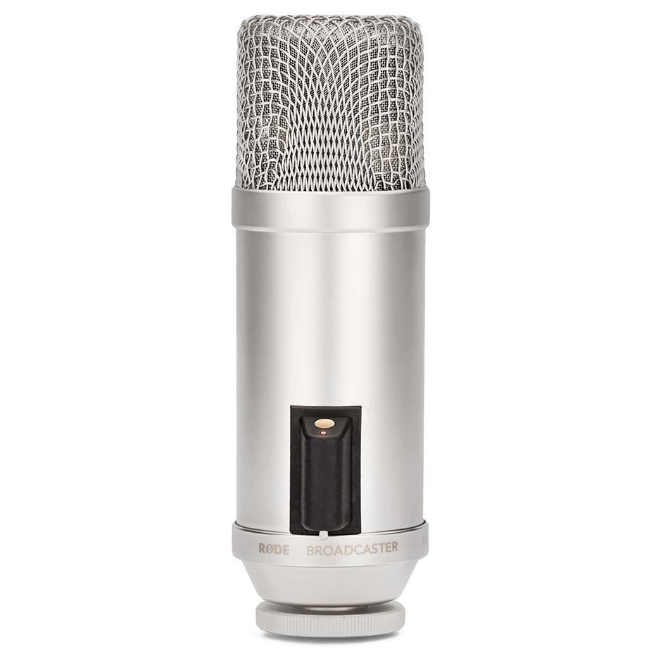 RØDE Broadcaster Silver Studio Microphone