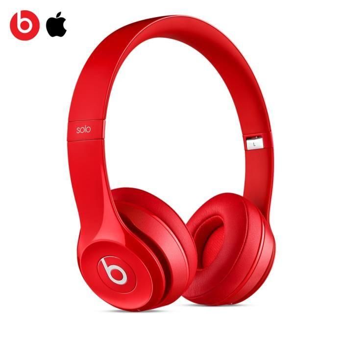 Beats by Dr. Dre SOLO 2 Wireless Headphones - Red