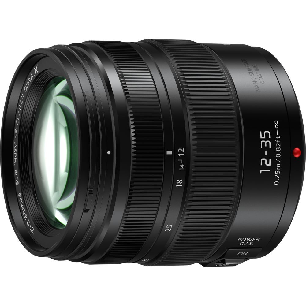 Objectif hybride Panasonic 12-35 mm f/2,8 II Lumix G X Vario