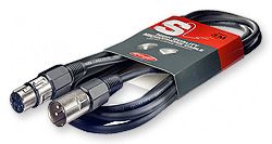 Stagg Micro Std Cable SMC3 (Size: 3m, Color: N/A)