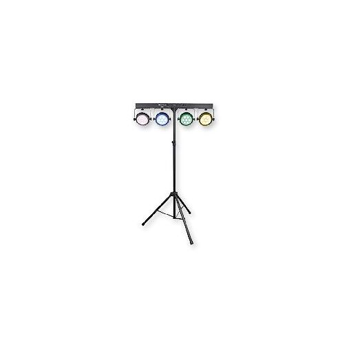 Ensemble éclairage compact Showtec mkII (Puissance : 10 W, Blanc froid, Capacité : 3000 lm)
