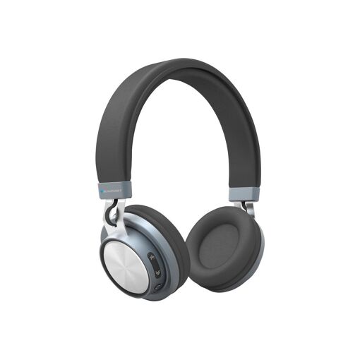 Blaupunkt BLP4100 Wireless Bluetooth Headphones with Microphone - Black