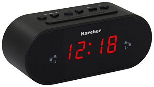 Karcher UR 1030 Dual Alarm Clock with Dimmable Display