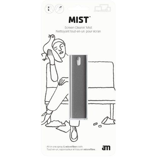 Am Clean All-in-One Screen Cleaning Spray with Cloth, 10.5ml