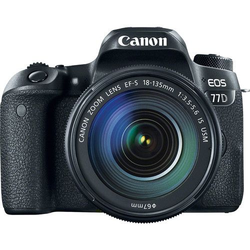 Canon EOS 77D + EF-S 18-135mm IS USM Lens