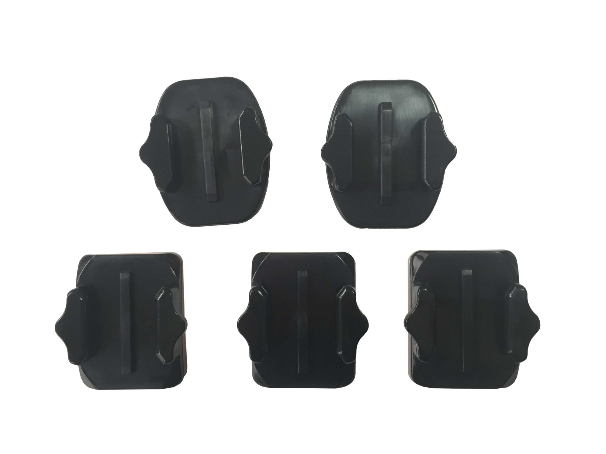 Kit de 5 soportes adhesivos AEE 3M - 2 planos y 3 curvados