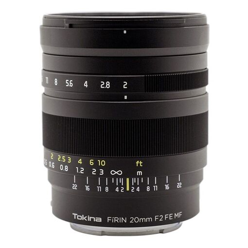 Objectif Kenko Tokina 20mm f/2 FIRIN avec montage Sony FE