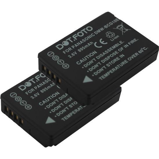 Dot.Foto Panasonic DMW-BCG10 Battery - 3.6V / 895mAh