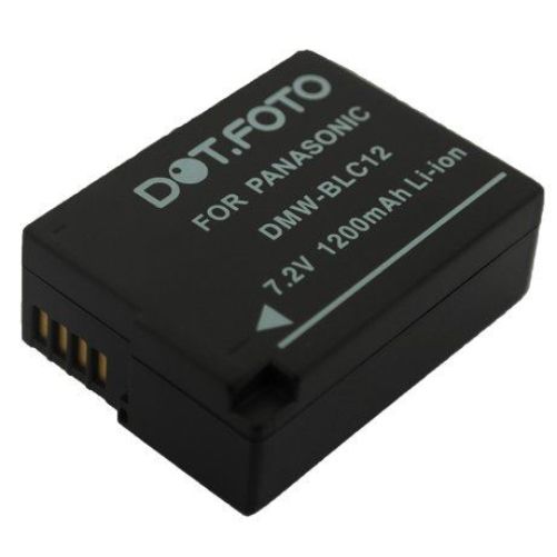 Dot.Foto Panasonic DMW-BLC12 Battery - 7.2V/1200mAh