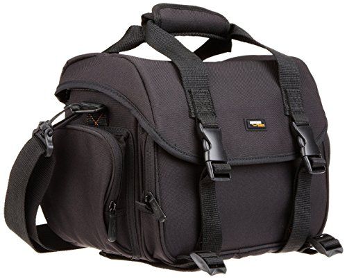 Sacoche Andorra-Shopbasics pour appareil photo reflex numérique et accessoires, grand intérieur, orange